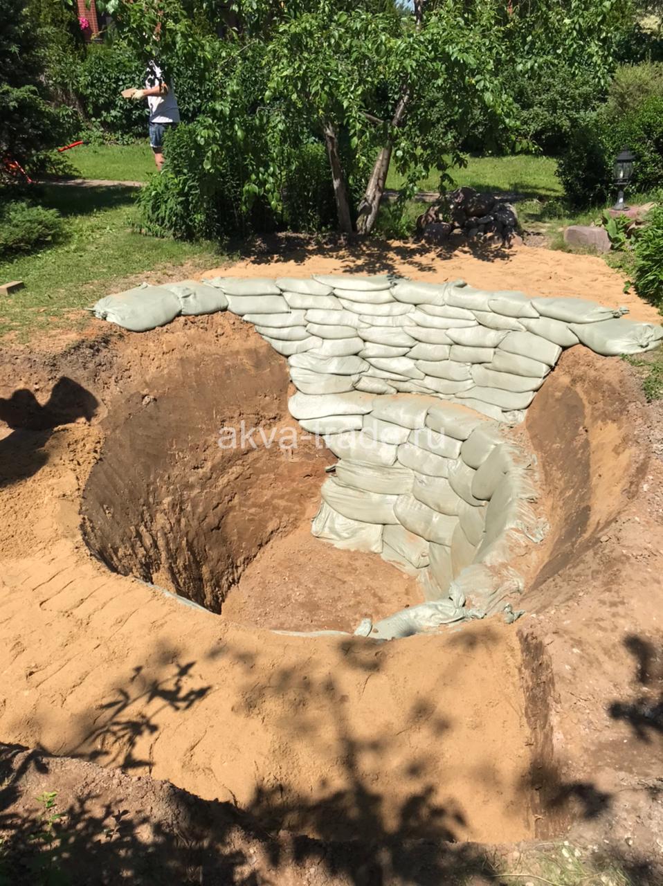 Декоративный водопад