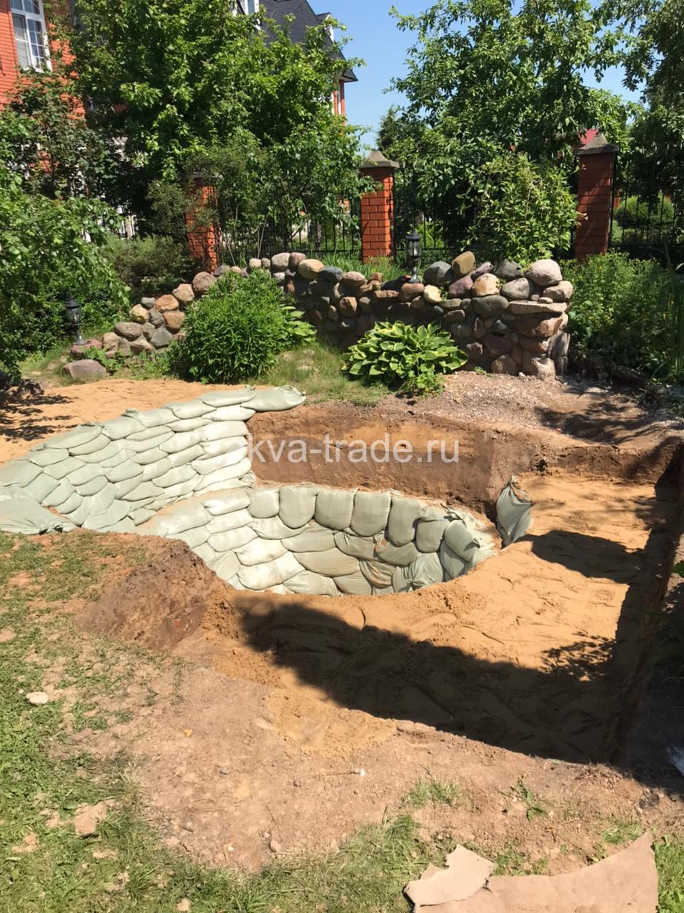 Декоративный водопад