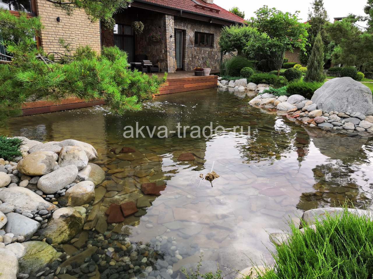 Декоративный водопад