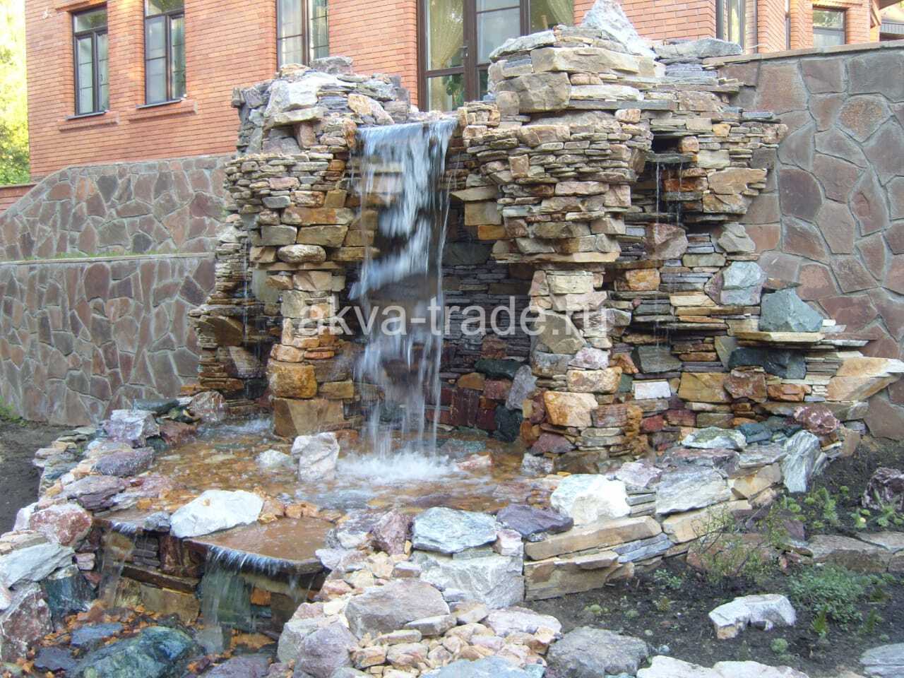 Декоративный водопад