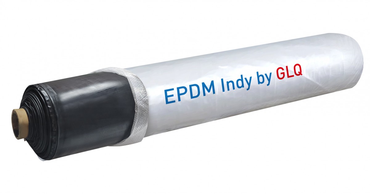 Бутилкаучук EPDM мембрана INDY BY, толщ 1мм (шир 7,62м)