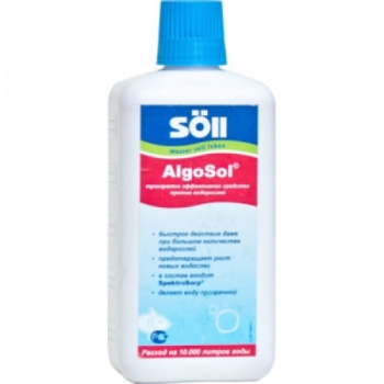 картинка Средство против водорослей AlgoSol SOLL 1 л от магазина Аква Трейд