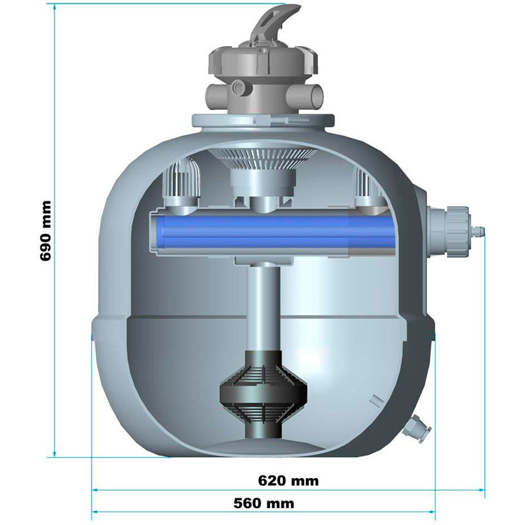 Фильтр для пруда напорный CSF 500 (до 60м3) GRECH